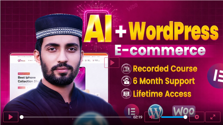 Ai + WordPress Ecommerce Full Course